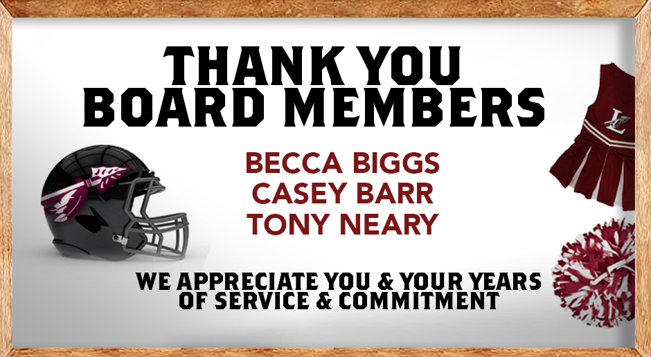 Thank You Departing Board Members